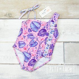 Tropical Lilac 1 pc. Swimsuit